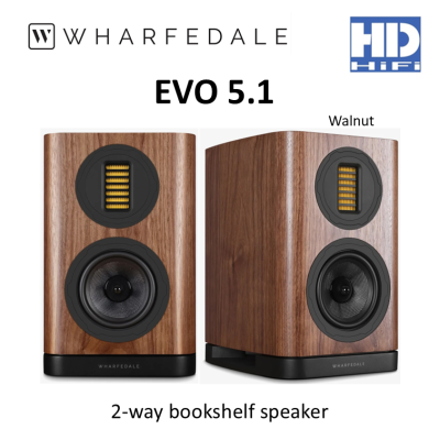 Wharfedale EVO 5.1 Bookshelf Speaker 2-way