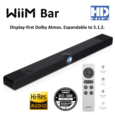 WiiM Bar Soundbar for home theater