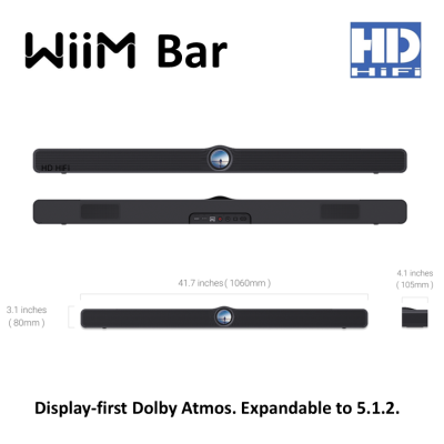 WiiM Bar Soundbar for home theater