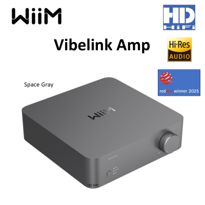 WiiM Vibelink Amp DAC Amplifier 100W/Ch