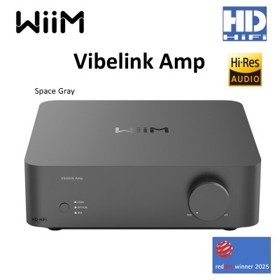 WiiM Vibelink Amp DAC Amplifier 100W/Ch