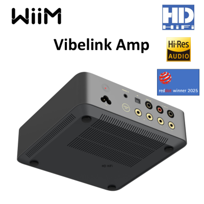 WiiM Vibelink Amp DAC Amplifier 100W/Ch