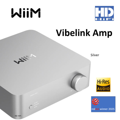 WiiM Vibelink Amp DAC Amplifier 100W/Ch