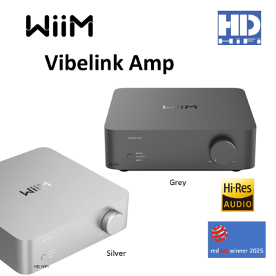 WiiM Vibelink Amp DAC Amplifier 100W/Ch