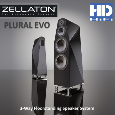 ZELLATON PLURAL EVO 3-Way Floorstanding Speaker System