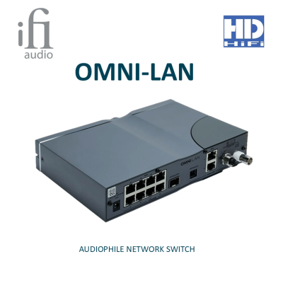 IFI Audio SilentPower OMNI-LAN (AUDIOPHILE NETWORK SWITCH)