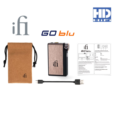 iFi Audio GO Blu DAC/ Headphones Amplifier/ Bluetooth Receiver