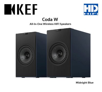 KEF Coda W All-In-One Wireless HiFi Speakers
