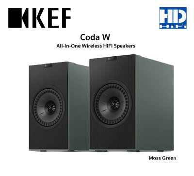 KEF Coda W All-In-One Wireless HiFi Speakers