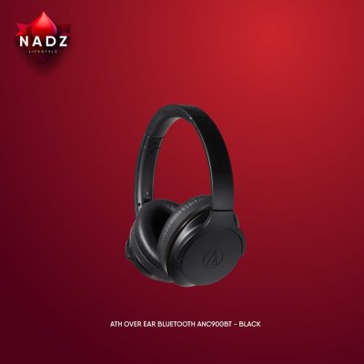 ATH OVER EAR BLUETOOTH ANC900BT - BLACK