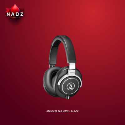 ATH OVER EAR M70X - BLACK