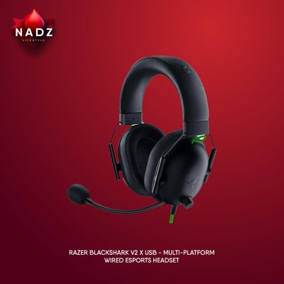 RAZER BlackShark V2 X USB - Multi-platform wired esports headset