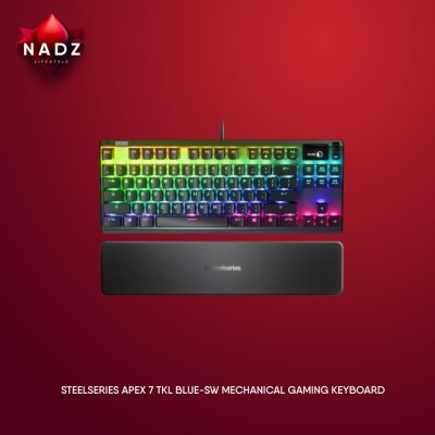 Steelseries Apex 7 Tkl Blue-Sw Mechanical Gaming Keyboard