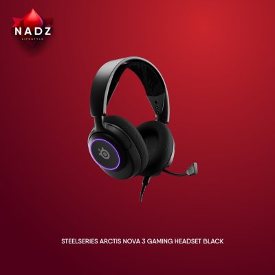 Steelseries Arctis Nova 3 Gaming Headset - Black