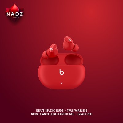 Beats Studio Buds True Wireless Noise Cancelling Earphones – Beats Red