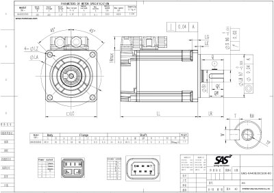 GM1-HA40B30CS-60-400W( Set รวม Driver + สาย Connector )
