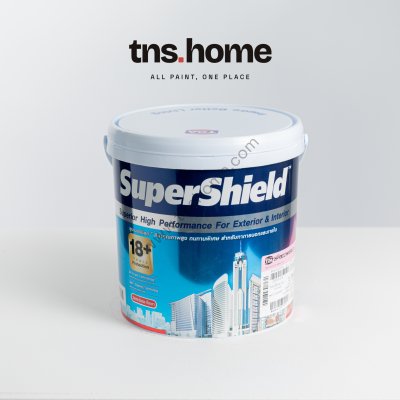 สีน้ำอะคริลิก TOA SuperShield Titanium ทาภายนอก ชนิดกึ่งเงา (เบส A)