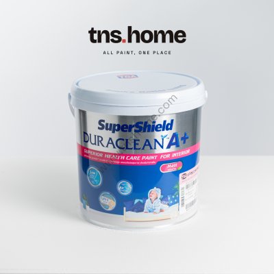 สีน้ำอะคริลิก TOA SuperShield Duraclean A+ ทาภายใน ชนิดด้าน (เบส A)