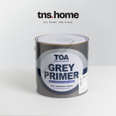TOA Grey Primer G-2010 ทีโอเอ สีรองพื้นกันสนิมเทา