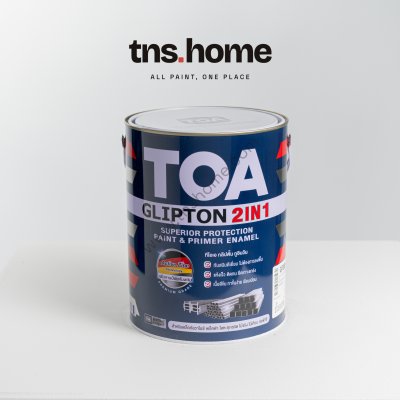 TOA Glipton 2in1 ทีโอเอ กลิปตั้น 2อิน1 เงา สีเคลือบทับหน้าพร้อมรองพื้นในตัว