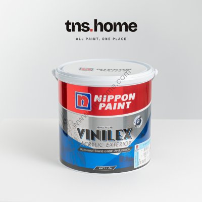 สีน้ำอะคริลิก Nippon Paint Vinilex ทาภายนอก ชนิดด้าน (เบส A)