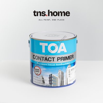 TOA Contact Primer ทีโอเอ น้ำยารองพื้นปูนทับสีเก่า