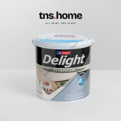 Beger Delight Titanium Ceiling เบเยอร์ ดีไลท์ สีทาฝ้าเพดาน ภาพที่ 1 | TNS.HOME