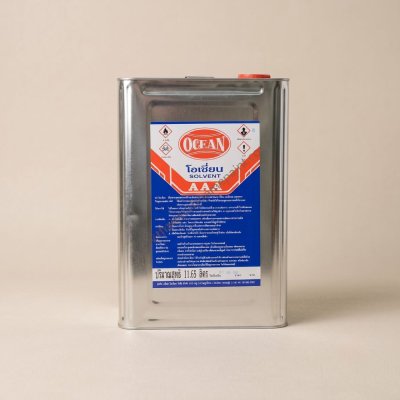 ทินเนอร์ Ocean AAA ตัวทำละลายงานอุตสาหกรรม เช็ดล้างอุปกรณ์สี
