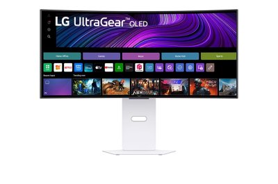 LG UltraGear™ 34" 34GX90SA-W OLED 240Hz WQHD Curved Smart webOS 0.03ms 240Hz
