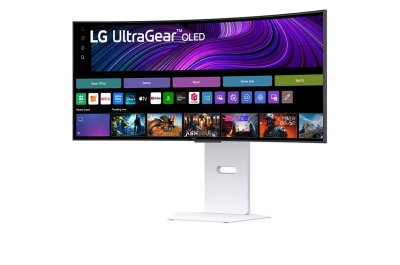 LG UltraGear™ 34" 34GX90SA-W OLED 240Hz WQHD Curved Smart webOS 0.03ms 240Hz
