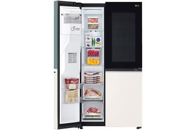 ตู้เย็น Instaview Side by Side 22.4 คิว GC-X257CMEW Smart Inverter Compressor™