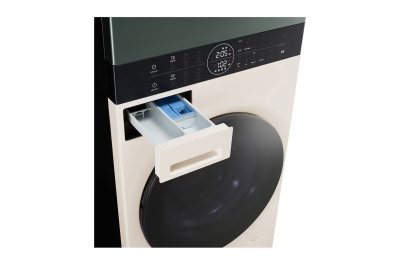Wash Tower ซักผ้า 14 กก. และอบผ้า 10 กก. รุ่น WT1410NHEG ระบบ AI DD™ พร้อม Smart WI-FI control ควบคุมสั่งงานผ่านสมาร์ทโฟน