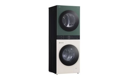 Wash Tower ซักผ้า 14 กก. และอบผ้า 10 กก. รุ่น WT1410NHEG ระบบ AI DD™ พร้อม Smart WI-FI control ควบคุมสั่งงานผ่านสมาร์ทโฟน