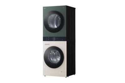 Wash Tower ซักผ้า 14 กก. และอบผ้า 10 กก. รุ่น WT1410NHEG ระบบ AI DD™ พร้อม Smart WI-FI control ควบคุมสั่งงานผ่านสมาร์ทโฟน