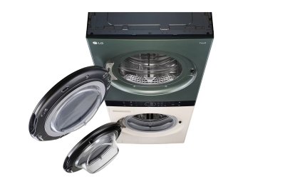 WashTower ซักผ้า 21 กก. และอบ 16 กก. รุ่น WT2116SHEG ระบบ AI DD™ พร้อม Smart WI-FI control ควบคุมสั่งงานผ่านสมาร์ทโฟน