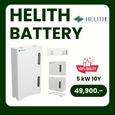 Helith Battery 5.12 Kw ( Warranty 10 Y )