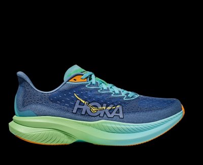 รองเท้าวิ่ง HOKA MACH 6 WIDE รองเท้าวิ่งผู้ชายที่เบาที่สุด