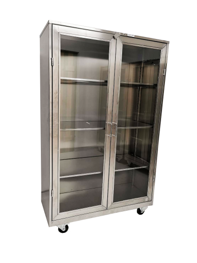 ตู้เก็บเครื่องมือแพทย์สแตนเลส 4 ชั้น