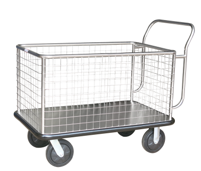 รถเข็นของ แบบตาข่าย (ทั้ง 4 ด้าน)