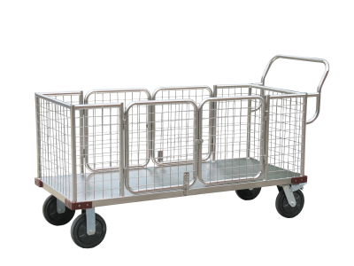 รถเข็นของ แบบตาข่าย (ทั้ง 4 ด้าน)