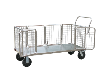 รถเข็นของ แบบตาข่าย (ทั้ง 4 ด้าน)