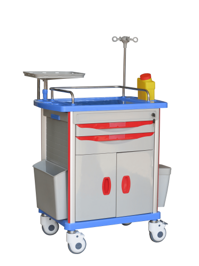 รถเข็นฉุกเฉิน พลาสติก (Emergency Trolley )