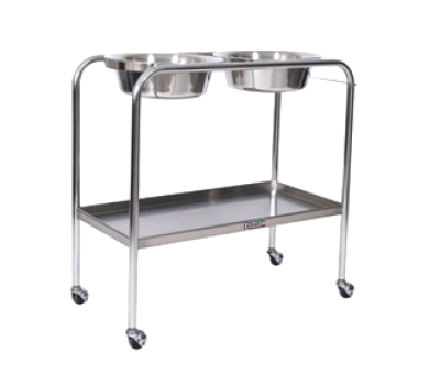 รถเข็นอ่างทำแผลคู่