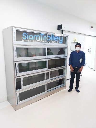 ตู้เก็บเครื่องมือแพทย์ 5 ชั้น