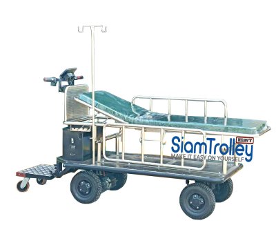 เตียงเปลติดมอเตอร์ไฟฟ้า รุ่นยืนขับ