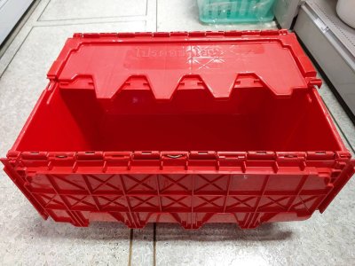 ลังพลาสติก ฝาพับ 50 ลิตร