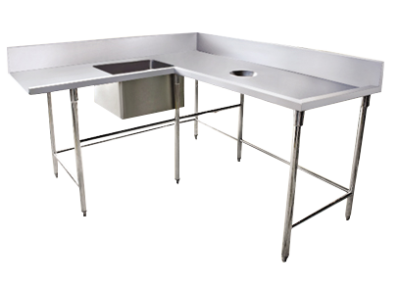 โต๊ะเคลียร์เศษอาหาร