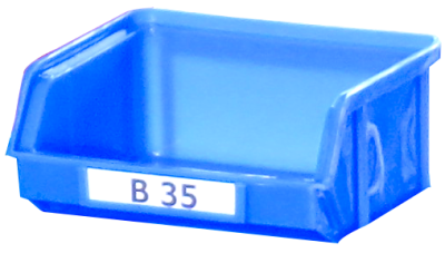 กล่องยา B35 (สีน้ำเงิน)