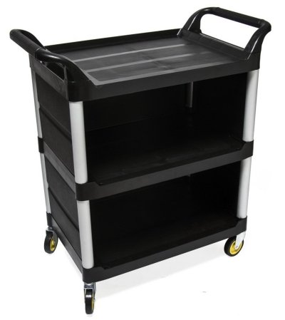 รถเข็นพลาสติก 3 ชั้น ขนาดเล็ก