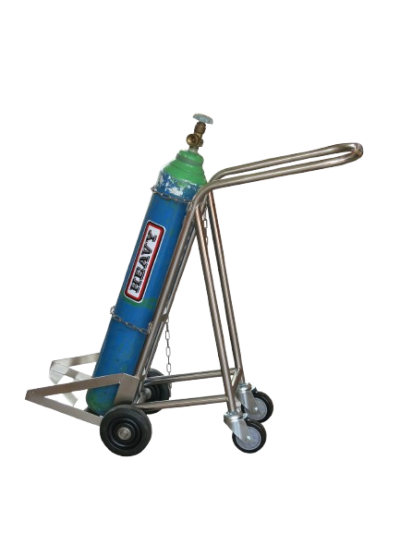 รถเข็นถังออกซิเจน 6 คิว